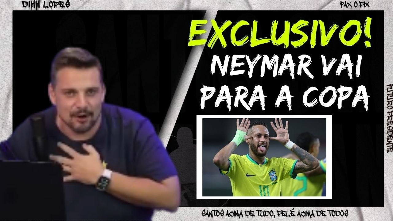 VEJA O QUE O NEYMAR DISSE COM EXCLUSIVIDADE