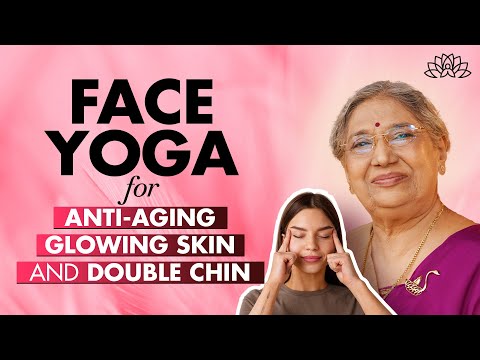 Joga twarzy przeciwstarzeniowa | Naturalna redukcja tkanki tłuszczowej, zmarszczek, podwójnego po...