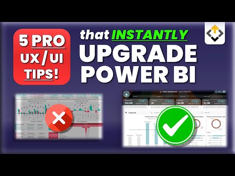 5 Pro UX/UI Tips to Instantly Transform Your Power BI Reports