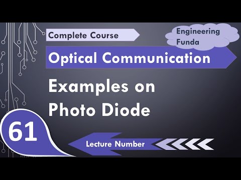 Examples on Photo Detector or Photo Diode