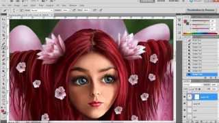 Thumbelina_Speed Art_by_Ksenos