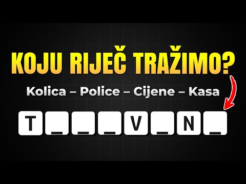 Asocijacije Kviz 🧠 Pogodi Traženu Riječ uz 4 Pojma | 25 Pitanja za Prave Znalce 🔍🏆
