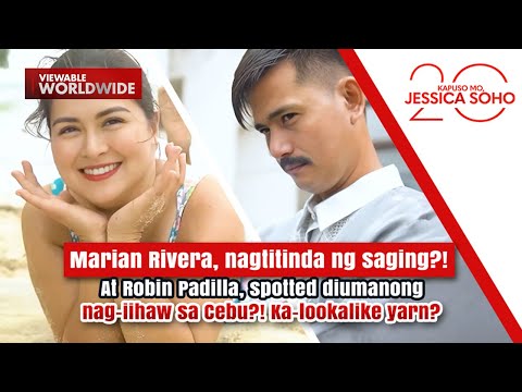 Marian Rivera, nagtitinda ng saging? Robin Padilla, spotted daw nag-iihaw? | Kapuso Mo, Jessica Soho