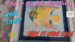 Thrifted Finds Sell for Profit | Buy It Now Sale | What Sold? | Full-time Reseller Vlog #thrifting
