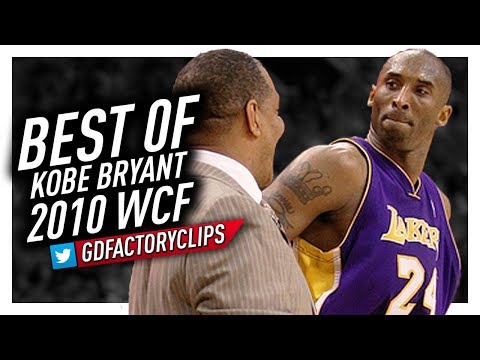 Best of Kobe Bryant EPIC Offense Highlights vs Phoenix Suns from 2010 WCF!
