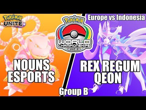Nouns Esports vs Rex Regum Qeon - World Championships 2023 Group B | Pokemon Unite