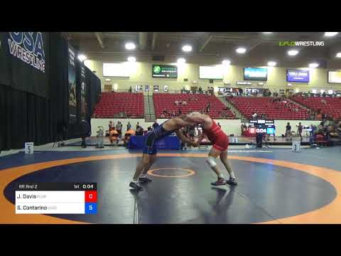 2018 Marine Corps US Open/Masters E Freestyle 88 RR Rnd 2 - Jeff Davis (Flor) Vs. Stephen Contarin