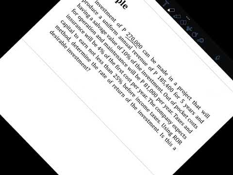 Basic Methods for Economy Studies and Comparing Alternatives