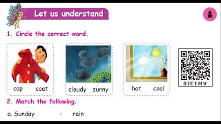 SEASON'S STORY  - UNIT 1 -TERM 2 - ENGLISH - 3RD STANDARD - BOOK BACK ANSWERS