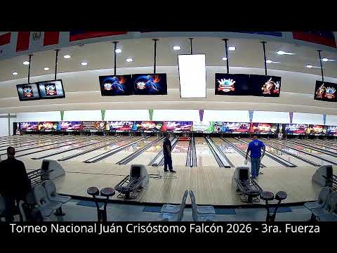 Torneo Nacional Juán Crisóstomo Falcón 2026 - 3ra. Fuerza - 1ra. Tanda Sábado 29 - Cámara 2
