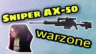 SNIPER AX-50 Compilation sur Call Of Duty : WARZONE