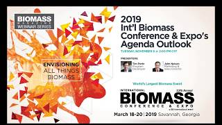 2019 International Biomass Conference & Expo – Agenda Outlook