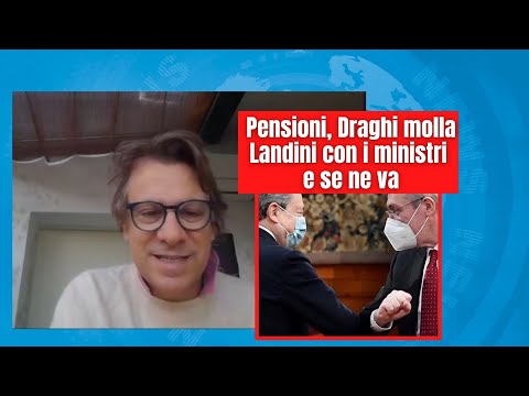Zuppa di Porro 27 ott 2021 - Pensioni, Draghi molla Landini con i ministri e se ne va