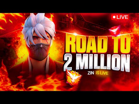ROAD TO 2M SUBS DAY 1 Free Fire Live 🔥#freefire #tondegamer #shorts #riotff #zinfreefire