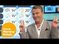 Bradley Walsh Attempts To Do The Weather And Gets Trapped In The GMB Studio! | Good Morning Britain