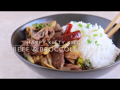 Beef & Broccoli Stir Fry Recipe-وصفة اللحم والبروكلي...