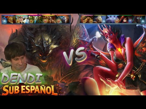 Dendi’s Earthshaker Mid DESTROYED Queen of Pain with INSANE Echo Slams 🔥