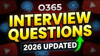 O365 Admin Interview Questions & Answers | Microsoft 365 Admin Intervi