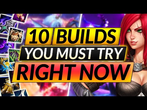Top 10 BEST BUILDS You MUST TRY RIGHT NOW - Season 11 Champion Tips and Items - LoL Guide