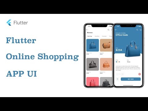 Flutter UI - Online Shopping - SpeedCode