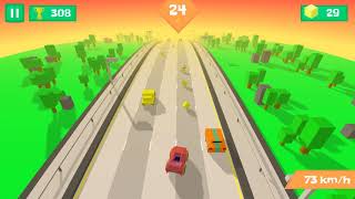 Pixel Traffic: Highway Racing - Геймплей