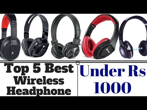 Top 5 Best Wireless Bluetooth Headphones