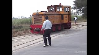 台糖蒜頭糖廠鰲鼓線返程列車紀錄(一)