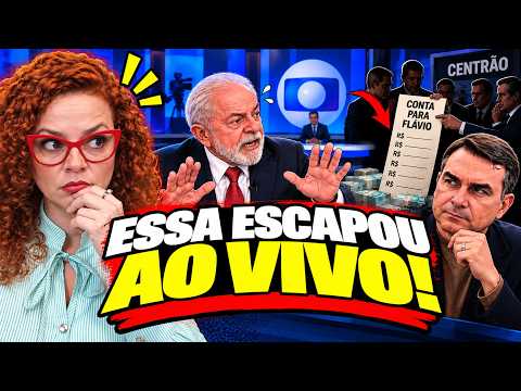 LULA SE ENROLA NA GLOBO! E O CENTRÃO JÁ PREPARA A CONTA PARA FLÁVIO