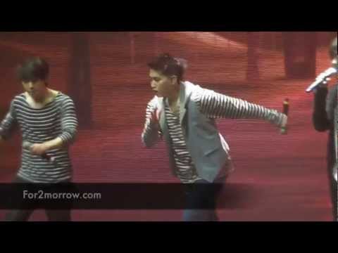 [For2morrowFancam] 120317 SS4 in Bangkok Sungmin - Walking