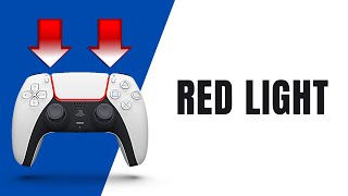 PS5 Controller RED Light. What Does It Mean? (2022 Update)