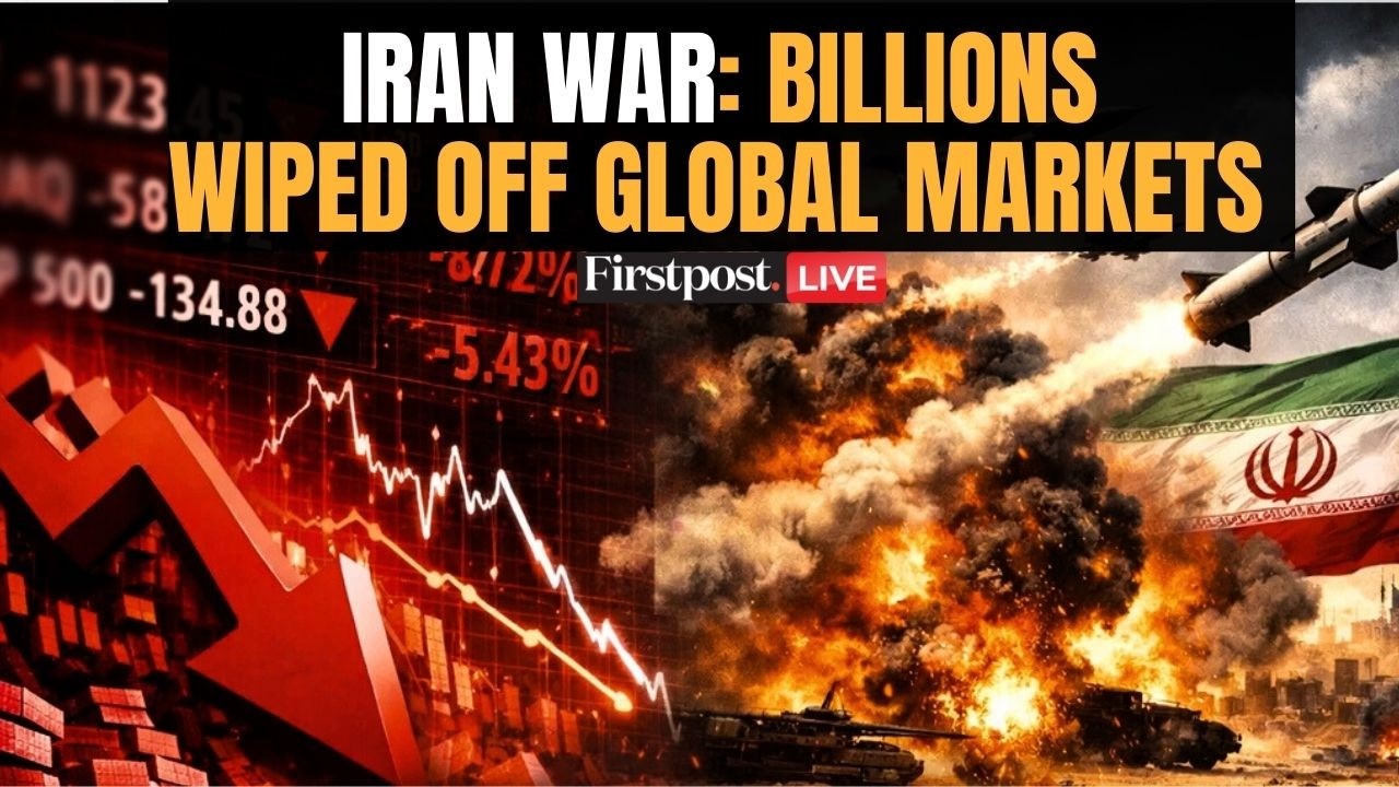 Iran War LIVE: $95 Billion Wiped Out As Sensex, Nifty Sink Amid West Asia Conflict