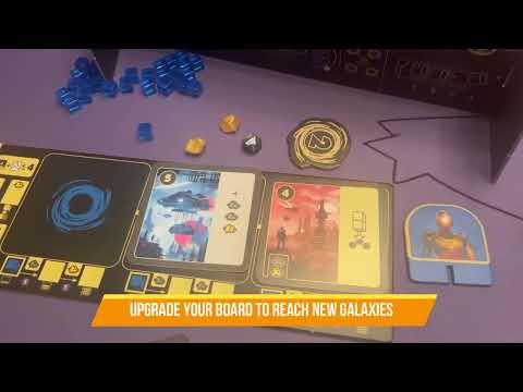 Overview of Council of Shadows Space Strategy Board Game
