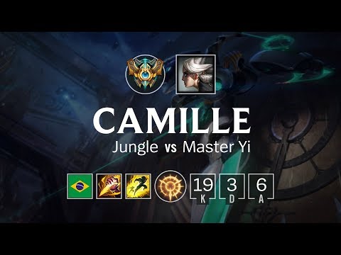 Camille Jungle vs Master Yi - BR Challenger Patch 8.19