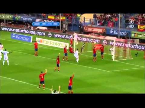 Spain vs France  1 1 but et resume 16 10 12