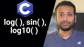 C programming Bangla Tutorial 5.54 : Math | log, log10, sin function
