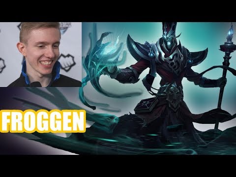 Froggen | KARTHUS vs GALIO | KARTHUS Mid with Smite | Challenger Gameplay | Patch 8.13