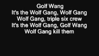 Tyler The Creator and Hodgy Beats - Sandwitches (With Lyrics)