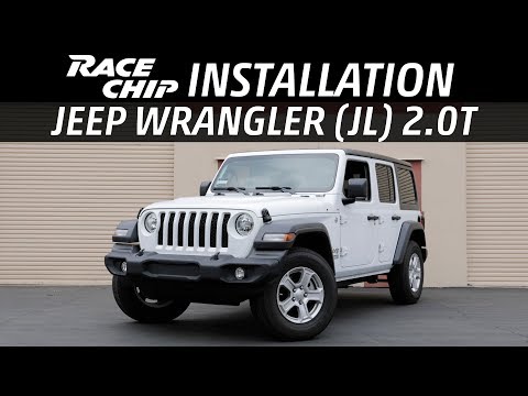 Jeep Wrangler JL 2.0T RaceChip Tuning Installation | Cherokee