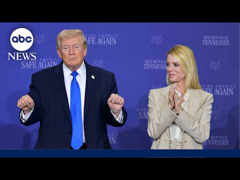 President Trump ousts Pam Bondi as attorney general