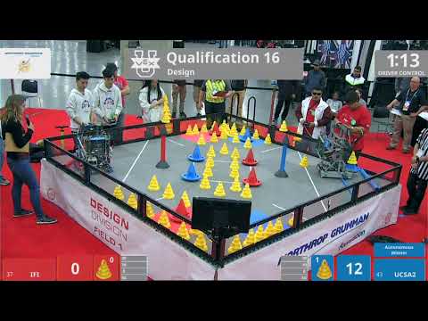 2018 VEXU Design Q16 - IFI vs UCSA2 - 93 to 24