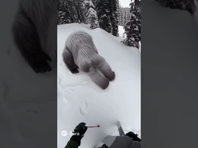 Vídeo relacionado con YORISMAL YETI - Juguete realista de criatura mítica, juguete sólido, réplica de muñeco de nieve del Himalaya, figura educativa para niños