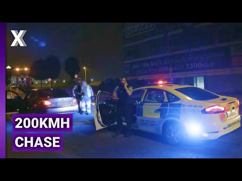 Irish Border Force Stops Stolen Audi in 200kmh Chase