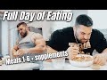 EAT to GROW | Full Day of Eating + Supplements