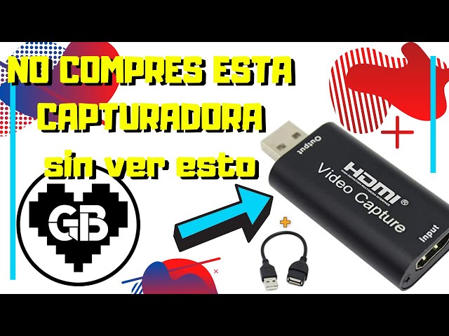Vídeo relacionado con Capturadora Video capturadora hdmi, Tarjeta de Captura de vídeo HDMI a USB 2.0 para Juegos, Streaming Multimedia, Compatible con Nintendo Switch, PS3/4, Xbox One