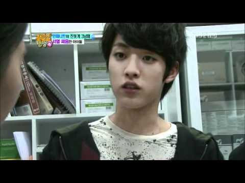 111203 Birth of a Family - INFINITE bathing koko/yokik cut