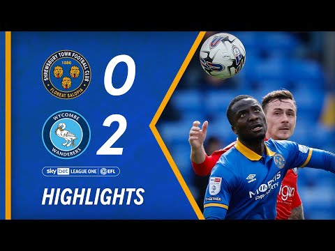 Shrewsbury Town 0-2 Wycombe Wanderers | 23/24 highlights