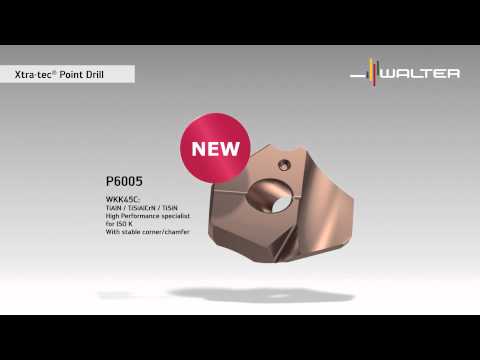 Walter Tools Bohren P6005-WKK45C - Color Select - Die Neue für Guss