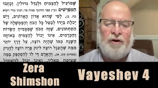 זרא שמשון - ויישב 4 ת'סת86 - רבי צבי קאן