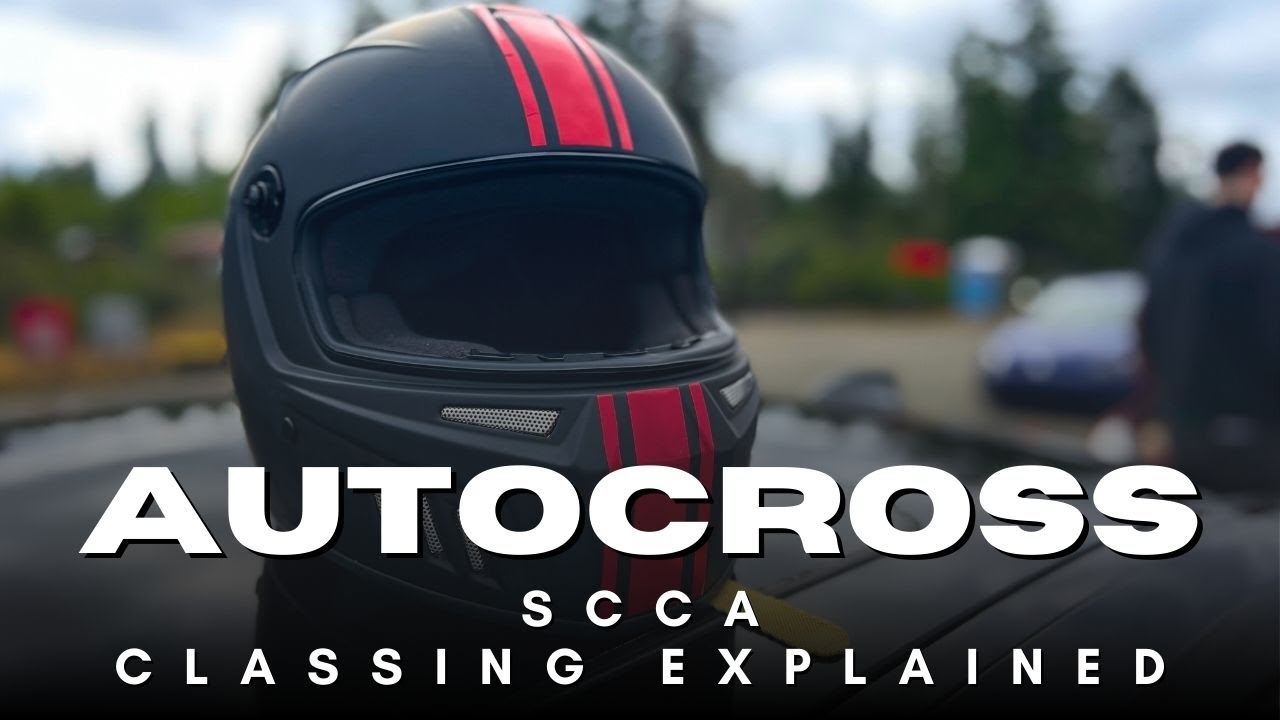 SCCA Autocross Street Classes Explained