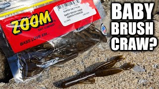 BABY BRUSH CRAW? Amazing Bass Fishing Lures Sent to Realistic Fishing